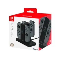 HORI - Multicargador Joy Con de Nintendo Switch Gris.