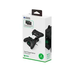 HORI - Estacion de Carga Dual Para Mando Xbox Series X Black.