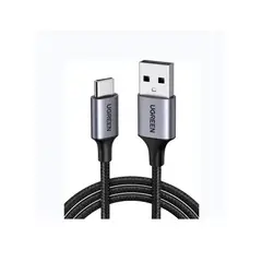 UGREEN - Cable Carga Rápida, USB 2.0 a USB-C, 3A, nylon, 18W