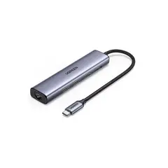 UGREEN - Adaptador Hub USB-C 5 en 1, USB 3.0 5Gbps, HDMI y RJ45