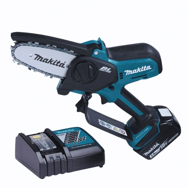 SIERRA DE PODA LXT INC 1 BAT 3AH Y CARGADOR DC18RC MAKITA DUC101Z