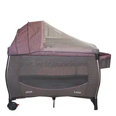 INFANTI - Cuna Corral LUNA ZIGZAG Pink