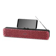 KISONLI - Parlante Bluetooth Vs-1 Rojo