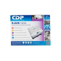 CDP - Estabilizador CDP R-AVR1808I-1800Va/100W 8 Salidas Blanco