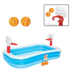 IMPORTADO MC - Juego de Baloncesto Piscina Inflable 251x168x102