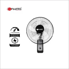 FUJITEC - Ventilador De Pared FUJETEC 16” CF-40C de 55W