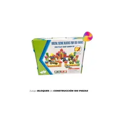 GENERICO - BLOQUES DE CONSTRUCCIÓN 100 PIEZAS