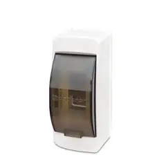 GENERICO - TABLERO DE DISTRIBUCION CON TAPA SOBREPONER 2 POLOS ABATRON