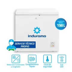 GENERICO - Congelador Indurama CI-220BL 198L Blanco