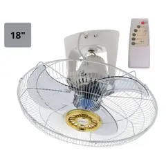 DIORE - Ventilador de techo 18 pulgadas Con Control Remoto
