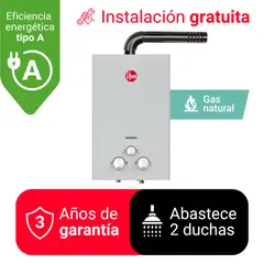 RHEEM - TERMA A GAS 10 L GN TF