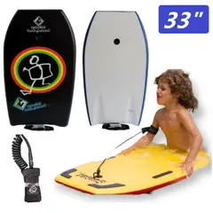 GRAVITAL - Tabla Surf Bodyboard DiseñoCorrea deBrazo 33 93cmX48cmX5cm
