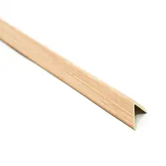 DECORPLAS - Perfil en L para Wall Panel Color Roble