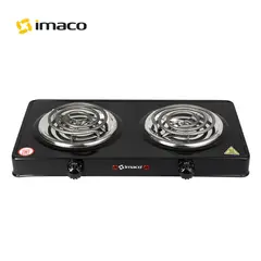 IMACO - Cocina Eléctrica 2 Hornillas HP1400