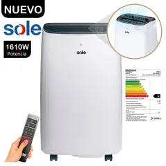 SOLE - Aire Acondicionado Portátil 12 KBTU SOLAIR012