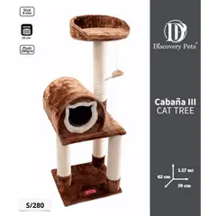 DISCOVERY PETS - Cabaña III Cat Tree