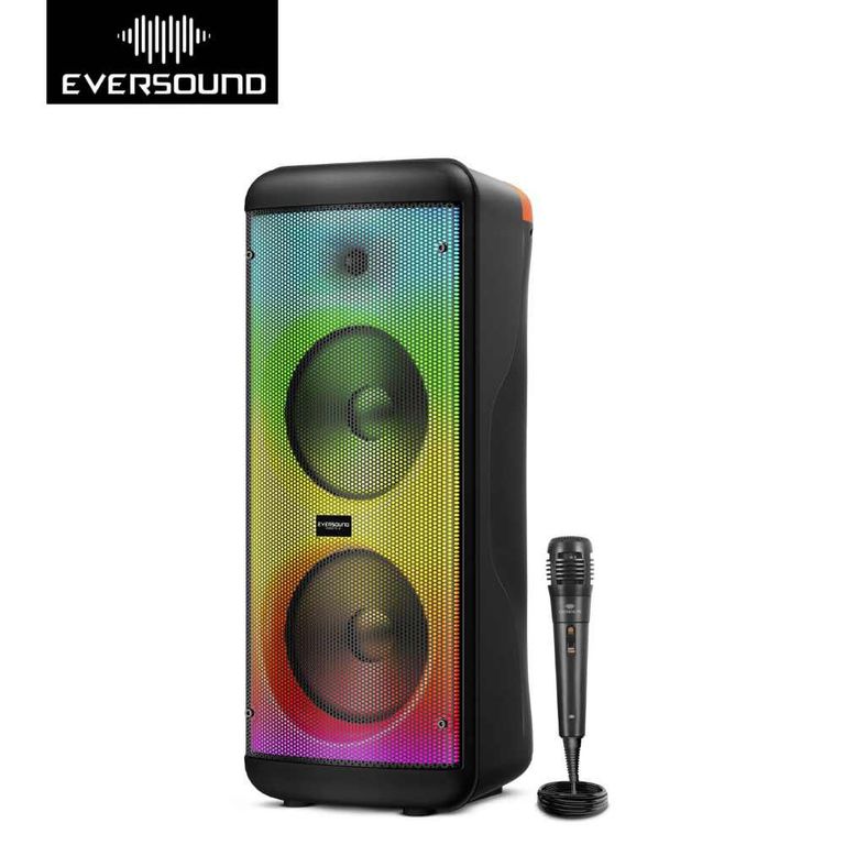 Parlante de Torre Vibratto 8'' x 2 EV 5008 EverSound Bluetooth