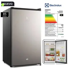 ELECTROLUX - Frigobar 90 Litros Premium Gris ERD090G2HWG