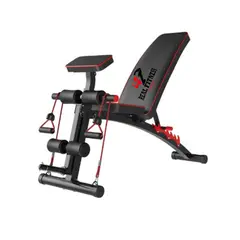 REAL FITNESS PERU - Banca Libre de Pecho Dds + Predicador + Ligas