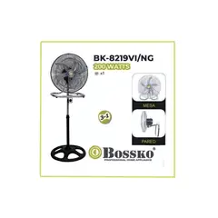BOSSKO - Ventilador 18" 3 EN 1 Motor 200W