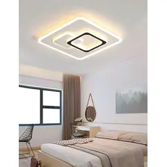 GENERICO - Lampara de techo LED incluye control remoto