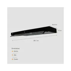 SOLE - Campana Extractora TURE19CO 90cm