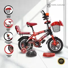KINGDOM - Bicicleta Para Niño Aro 16 «SPIDER BIKE II» Red