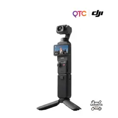 DJI - Cámara DJI Osmo Pocket 3 Creator Combo 4K/120 fps, Sensor 1”, Estabilización 3 Ejes