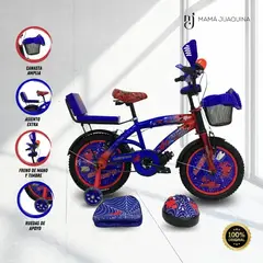 KINGDOM - Bicicleta Para Niño Aro 16 «SPIDER BIKE II» Blue