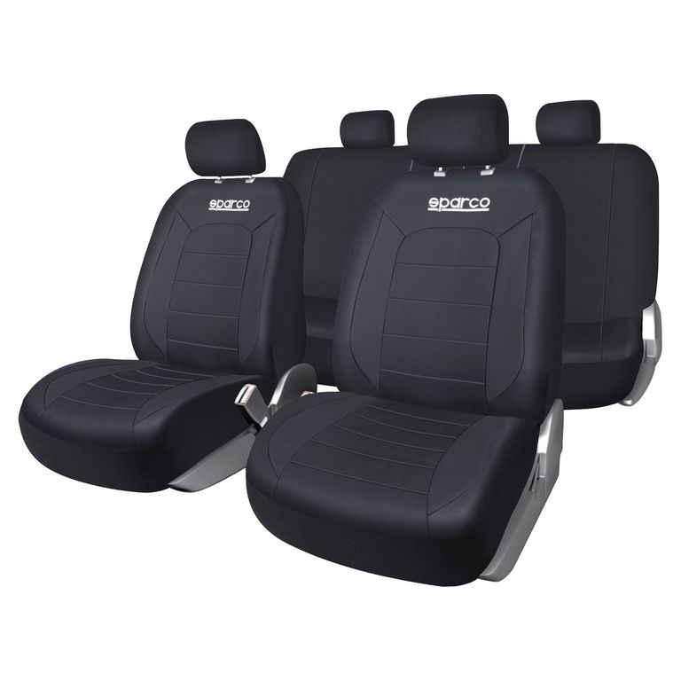 Set de Fundas Cubre Asiento SPARCO Negro SPS426BKCB