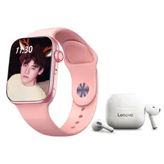 LENOVO - Audífonos LP40 De Tws y Toumi GT-T2 PRO watch Reloj inteligente