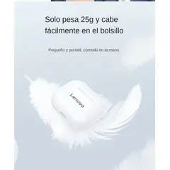 LENOVO - LP40 TWS AUDIFONOS BLUETOOTH - BLANCO