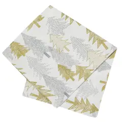 GENERICO - Servilletas Pinos 40x40cm Set x10 Und - SaviHome