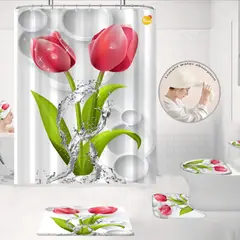 CASATEX - Juego De Baño Lujoso De 7 Piezas Decorativas