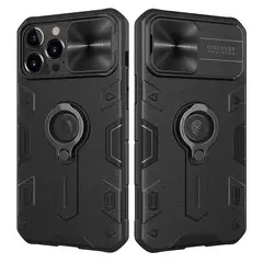 NILLKIN - Funda Iphone 13 Funda Camshield Armor Negro