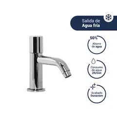 VAINSA - Llave lavatorio baja cromada Chaska