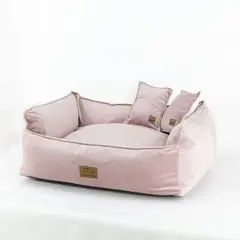 GENERICO - Cama Perro Barky Rosa S