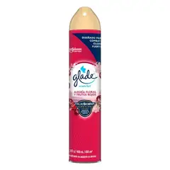 GLADE - Ambientador Spray 400ml Alegría Floral y Frutos Rojos