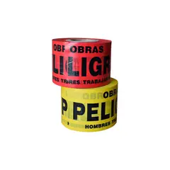 STEELPRO - ROLLO CINTA SEÑALIZACION RFX 400 MT AMARILLO