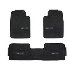 GENERICO - Piso jebe protector alfombra AUDI A3 A4 A5 A6