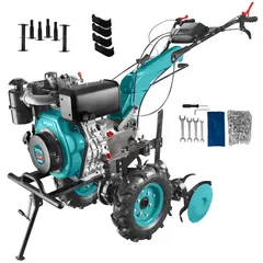 Total Tools - Motocultor Diesel 9HP Industrial Total