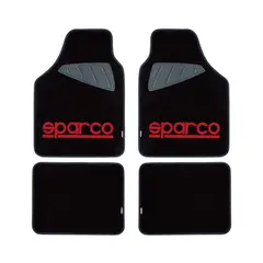 SPARCO - Tapete piso Alfombra 4 Piezas Universal Original
