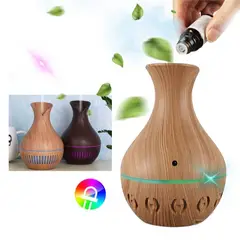 GENERICO - Humidificador difusor de aroma con luz led ultrasónico aromaterapia color aleatorio