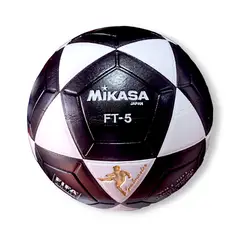 MIKASA - Pelota de Futbol FT 5 Black