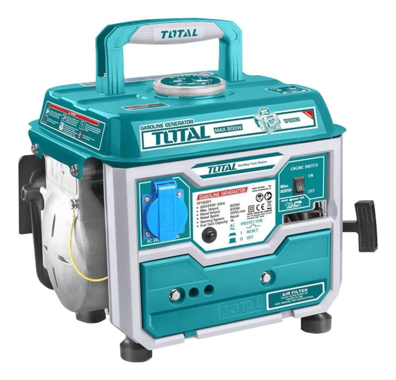 Generador gasolinero 800w 2 tiempos Total