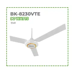 BOSSKO - Ventilador de Techo 56" 90 Watts BK-8230VTE X3UNIDADES