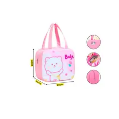 GENERICO - Lonchera Infantil Térmica con Cierre Kawaii - Niña