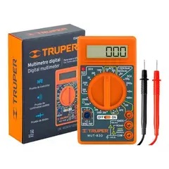TRUPER - MULTIMETRO DIGITAL CASERO MUT-830 10400