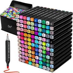 TOUCH - Plumones profesionales 120 und doble punta dibujo artístico