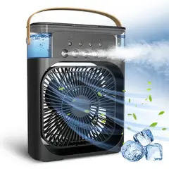 GENERICO - Ventilador Enfriador De Aire Portátil 3 En 1 Rectangular